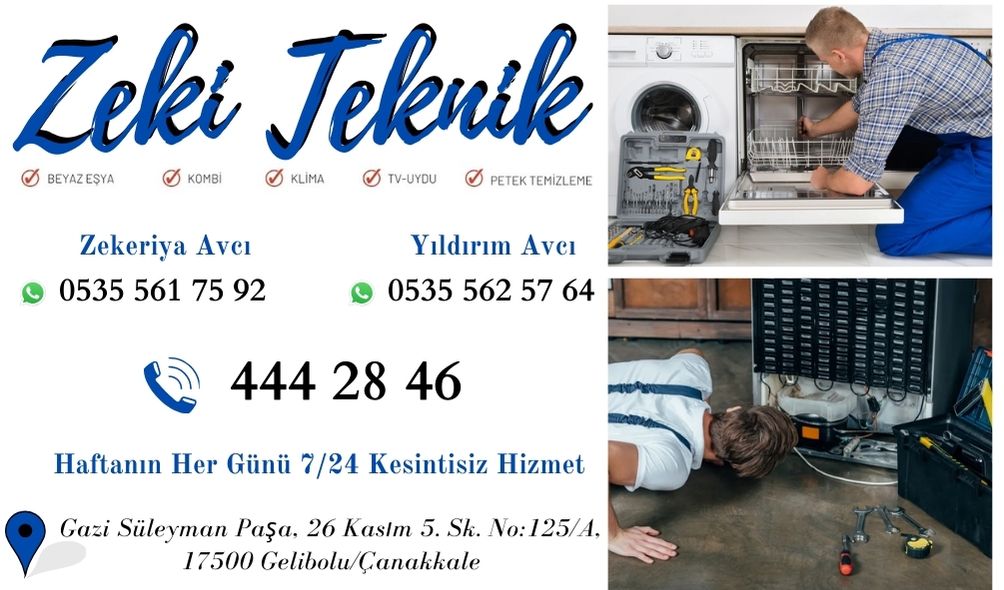 Gelibolu Bosch Beyaz Eşya Servisi
